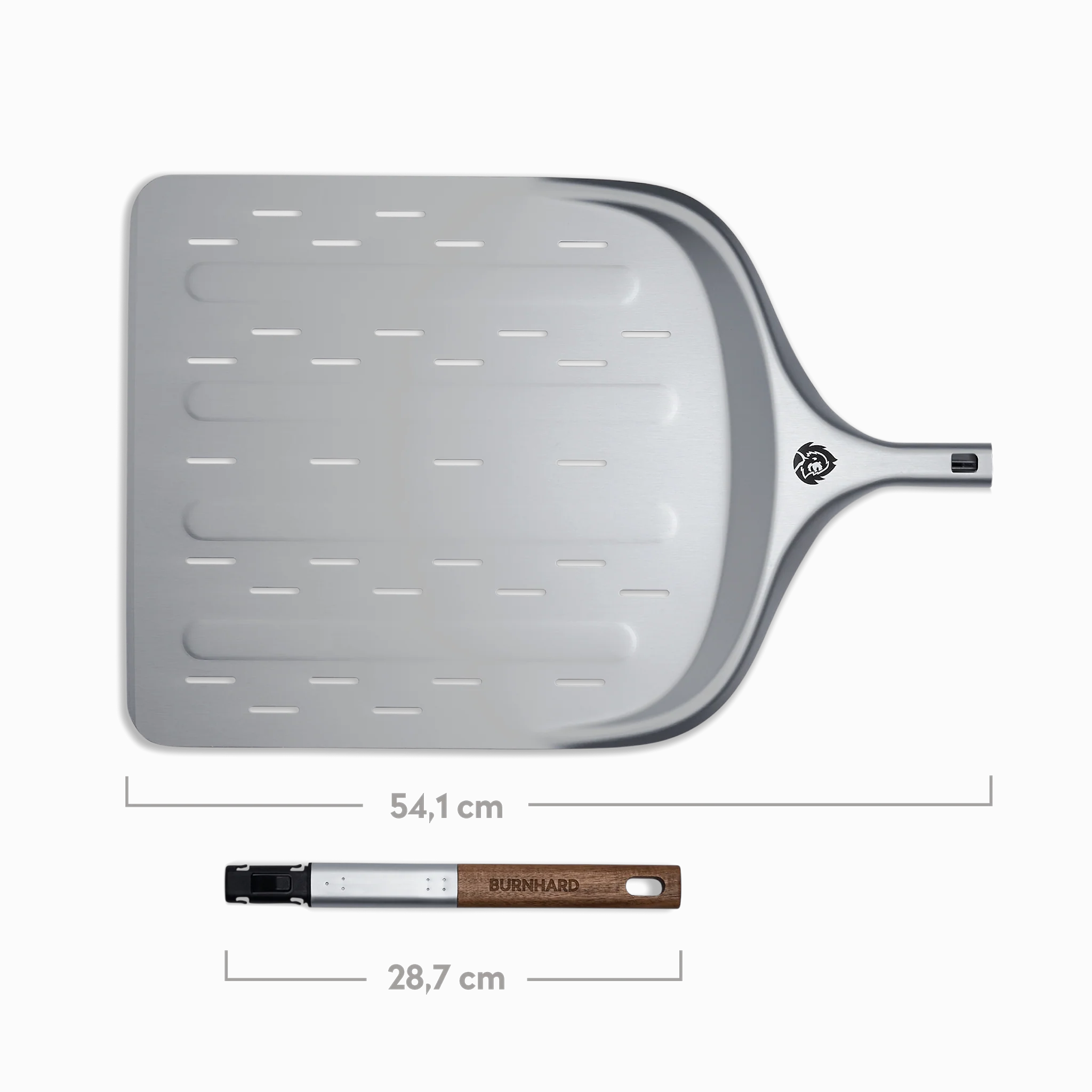 Burnhard Pizzaaufsatz Starter-Set 2-tlg. (Pizzaschieber 36cm), Detailansicht 2