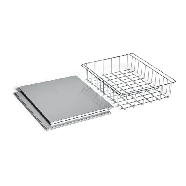 Burnhard Regalboden Set 3-tlg. für Grill Beistellwagen