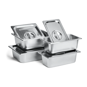 Burnhard Food Container Set 4-tlg. für Grill Beistellwagen