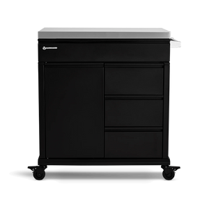 Burnhard Grill Beistellwagen schwarz