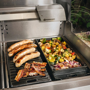 Burnhard GRANT Grillplatte Gusseisen 2-in-1, Grillzubehör, Detailansicht 1