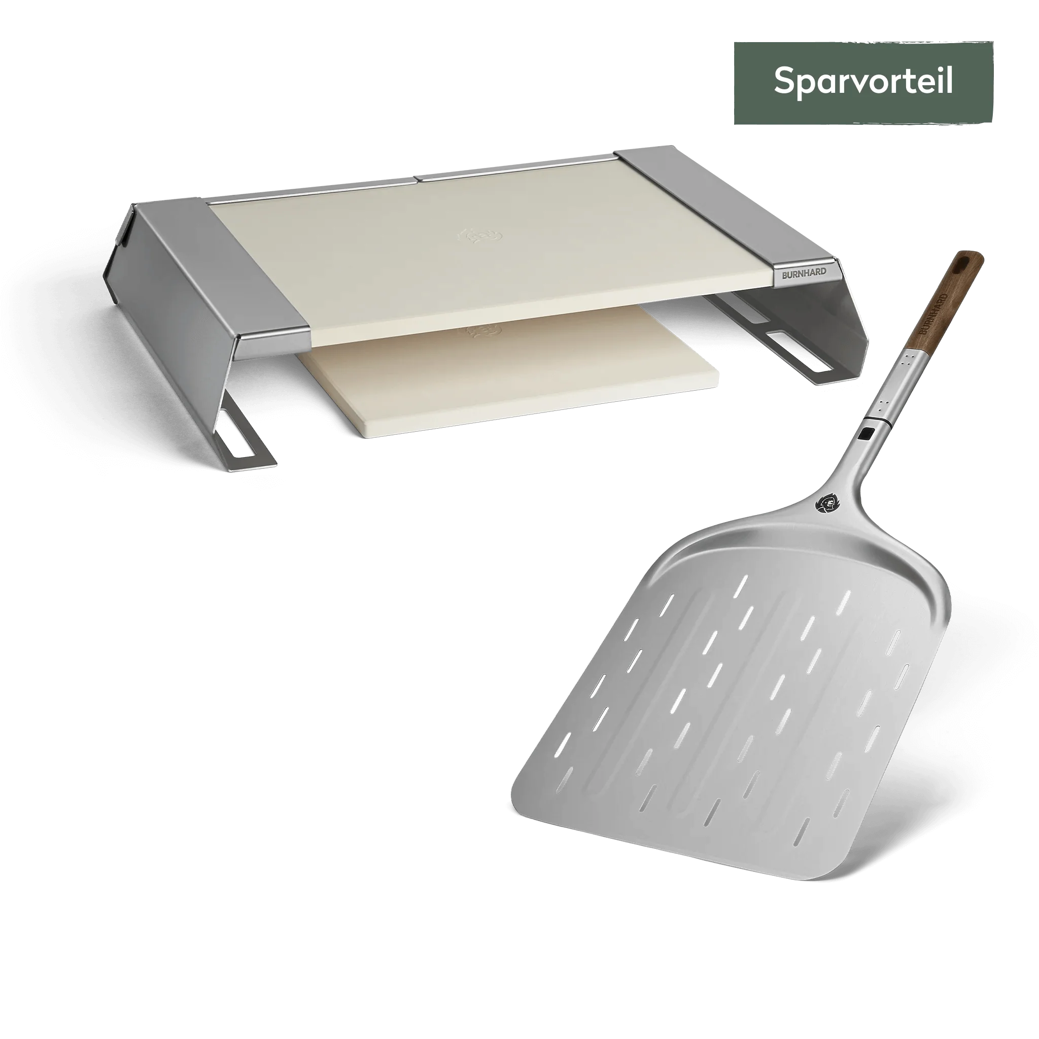 Burnhard Pizzaaufsatz Starter-Set 2-tlg. (Pizzaschieber 36cm), Detailansicht 4