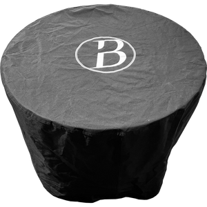 BABOSSA Abdeckhaube, Feuertonne mit 100cm Feuerplatte, Grillzubehör