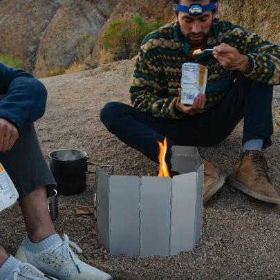 Solo Stove Aluminium-Windschutz, Detailansicht 1