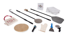 Alfa Forni Pizzaiolo, 12-teiliges Pizza Zubehör Set, Grillzubehör