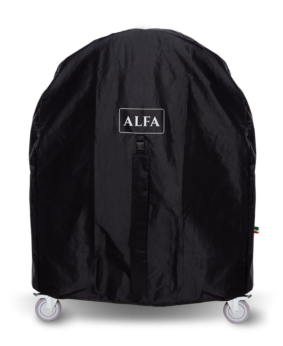 Alfa Forni Abdeckhaube 1 Pizze + Unterbau, Schwarz, Grillzubehör