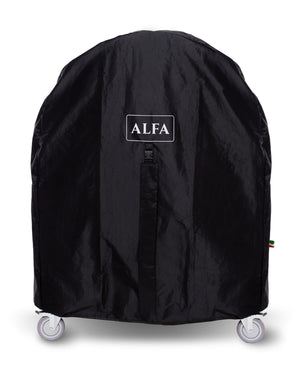 Alfa Forni Abdeckhaube 1 Pizze + Unterbau, Schwarz, Grillzubehör