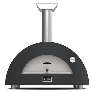Alfa Forni Moderno 2 Pizze, Gas/ Hybrid, Grau, Pizzaofen