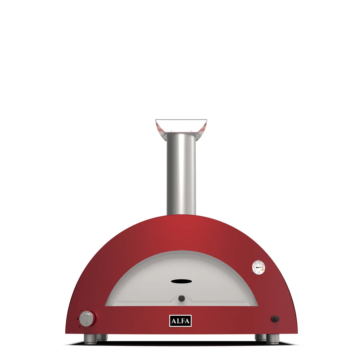 Alfa Forni Moderno 3 Pizze, Gas/ Hybrid, Grau, Pizzaofen, Detailansicht 1
