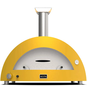 Alfa Forni Moderno 5 Pizze, Holz, Gelb, Pizzaofen