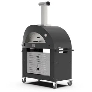 Alfa Forni Moderno, Unterbau 3 Pizze, Schwarz, Grillzubehör, Detailansicht 1