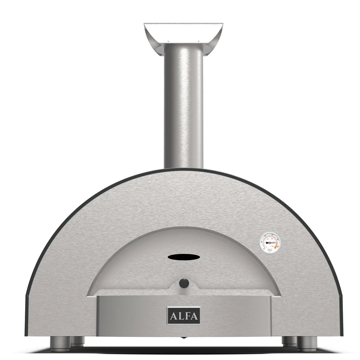 Alfa Forni Classico 2 Pizze, Gas/ Hybrid, Grau, Pizzaofen, Detailansicht 2