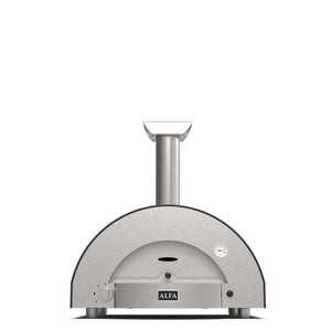 Frontansicht Alfa Forni Classico 2 Pizze, Pizzaofen Gas/Hybrid, Grau