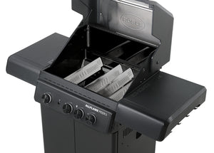Rösle AllFlame Peer 3 Brenner Gasgrill - 50 mBar, Grillrost aus Gusseisen, für 1 - 8 Personen, Detailansicht 1