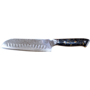 BABOSSA "Aurum Noir" Santoku, Messer