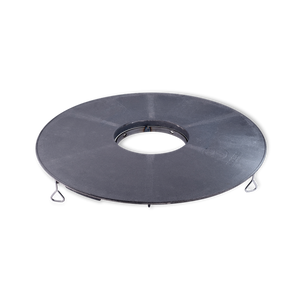 Moesta BBQ-Disk Feuerplatte Set mit Höhenversteller, Grillzubehör