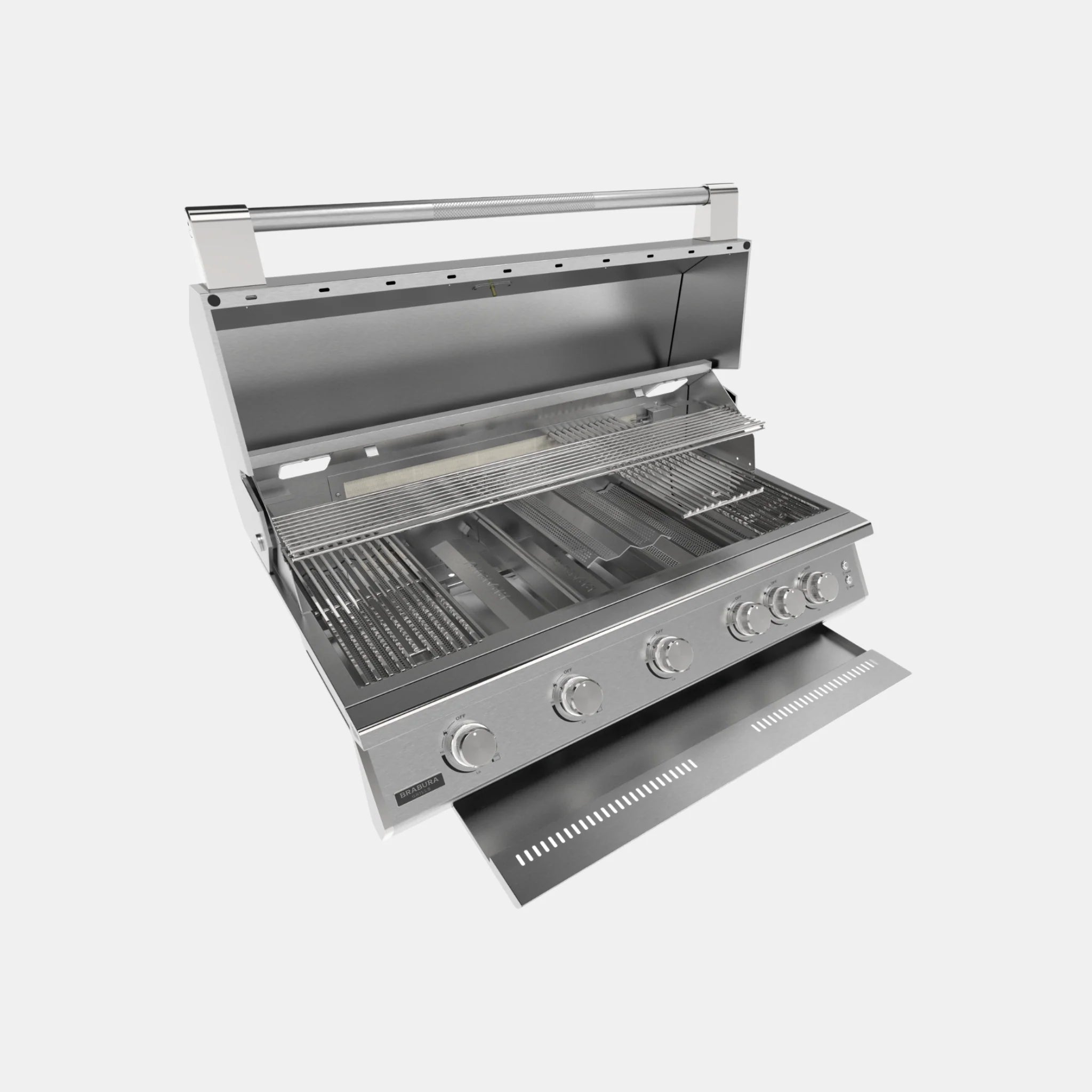 Brabura Fusion 500 RS Einbaugrill - 5 Brenner, Detailansicht 1