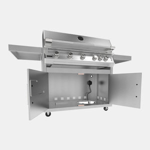 Brabura Fusion 500 RS Gasgrill 5-Brenner Edelstahl, Grillrost, für 1 - 20 Personen, Detailansicht 1