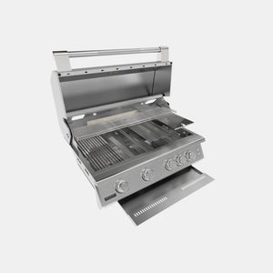 Brabura Fusion 400 RS Einbaugrill 4-Brenner, Grillrost aus Edelstahl, für 1 - 15 Personen, Detailansicht 1