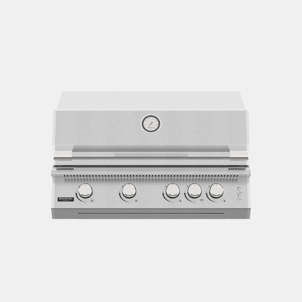 Brabura Fusion 400 RS Einbaugrill 4-Brenner, Grillrost aus Edelstahl, für 1 - 15 Personen