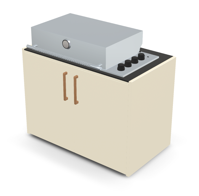 Brabura Box-Q 4-Brenner Edelstahl, Grills, Detailansicht 15