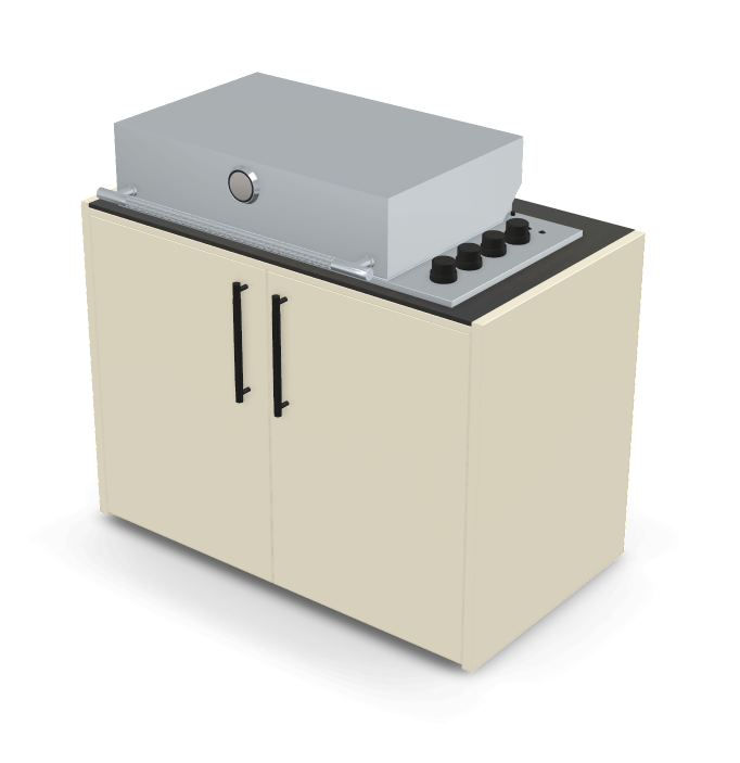 Brabura Box-Q 4-Brenner Edelstahl, Grills, Detailansicht 4