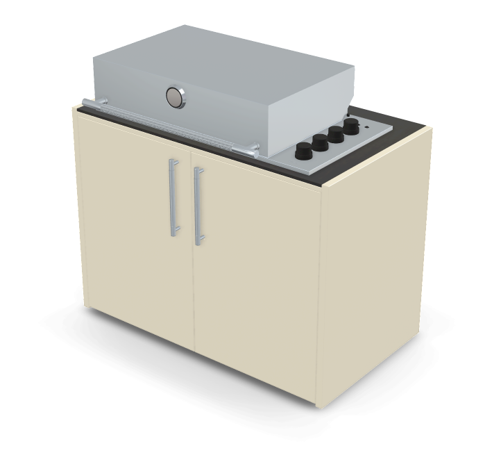 Brabura Box-Q 4-Brenner Edelstahl, Grills, Detailansicht 5