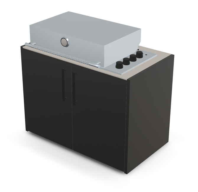 Brabura Box-Q 4-Brenner Edelstahl, Grills, Detailansicht 26