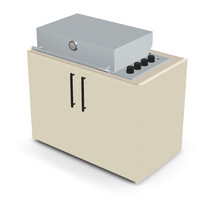 Brabura Box-Q 4-Brenner Edelstahl, Grills, Detailansicht 47