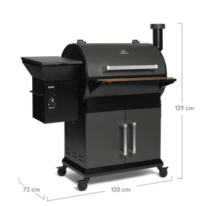 Burnhard FLINT Pelletsmoker, Detailansicht 1