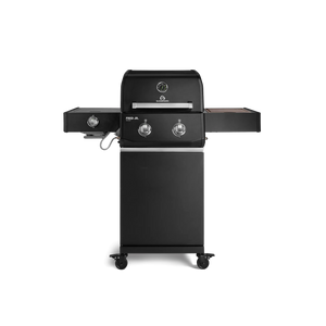 Burnhard FRED Jr. Deluxe Gasgrill Black Edition 2-Brenner mit Gussrost Series 4, Grills