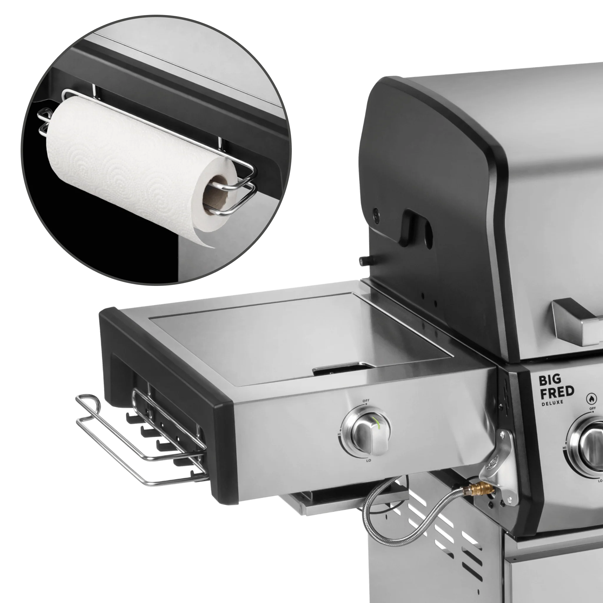 Burnhard Küchenrollenhalter FRED Series 4, Grillzubehör, Detailansicht 1