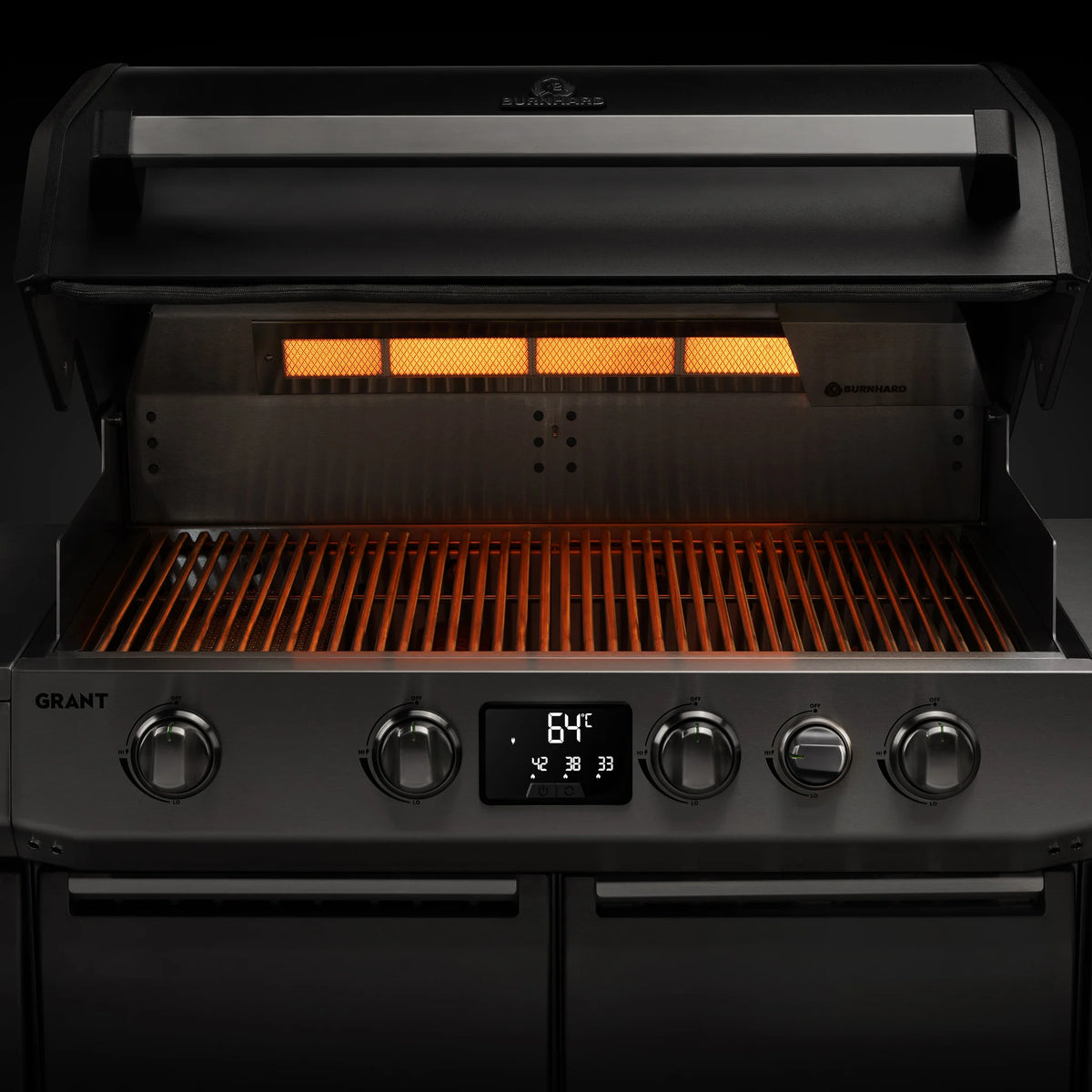 Burnhard GRANT Base +, Grillrost aus Gusseisen, Detailansicht 3