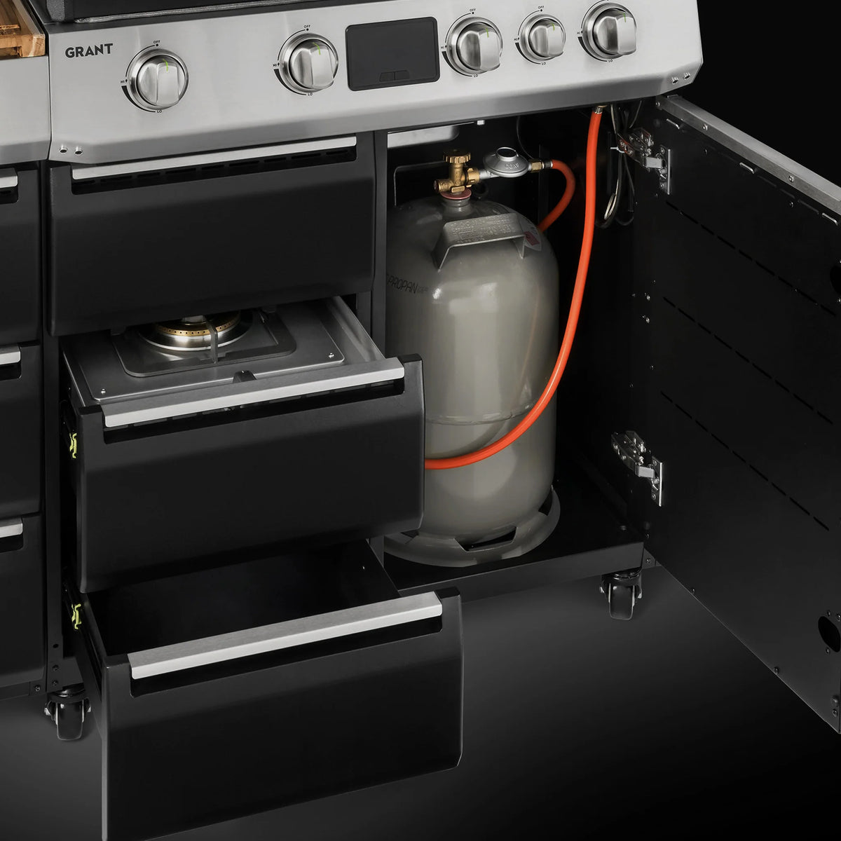 Burnhard GRANT Base +, Grillrost aus Gusseisen, Detailansicht 5