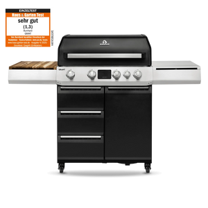 Burnhard GRANT Upgrade + mit Edelstahlrost, Grillrost aus Edelstahl