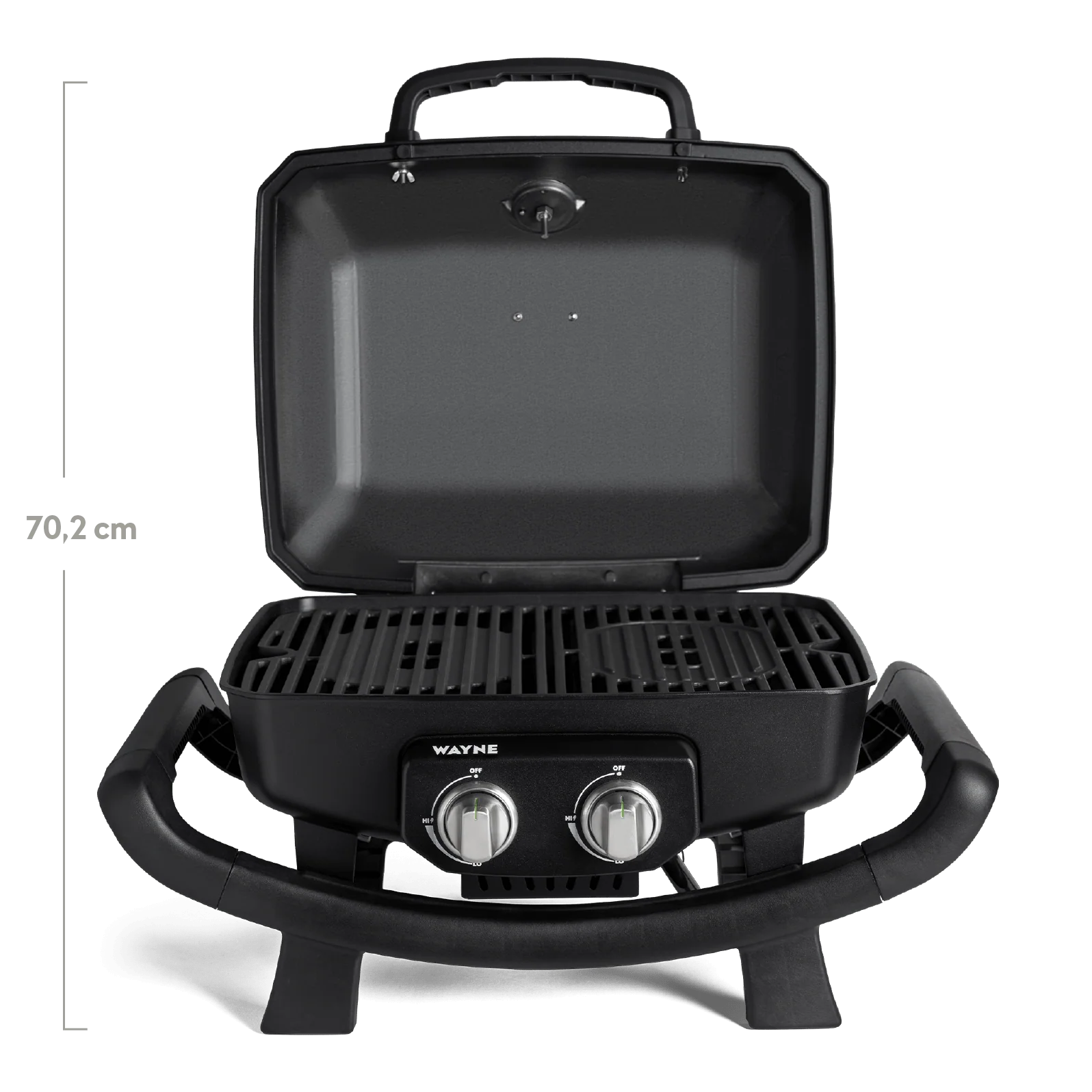 Burnhard WAYNE Balkongrill 2-Brenner, Detailansicht 1