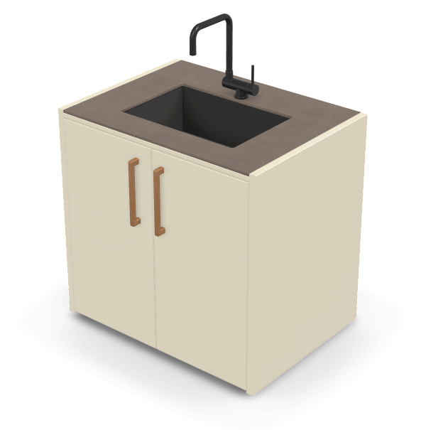 Brabura CT 90 Waschbeckenmodul, Detailansicht 33