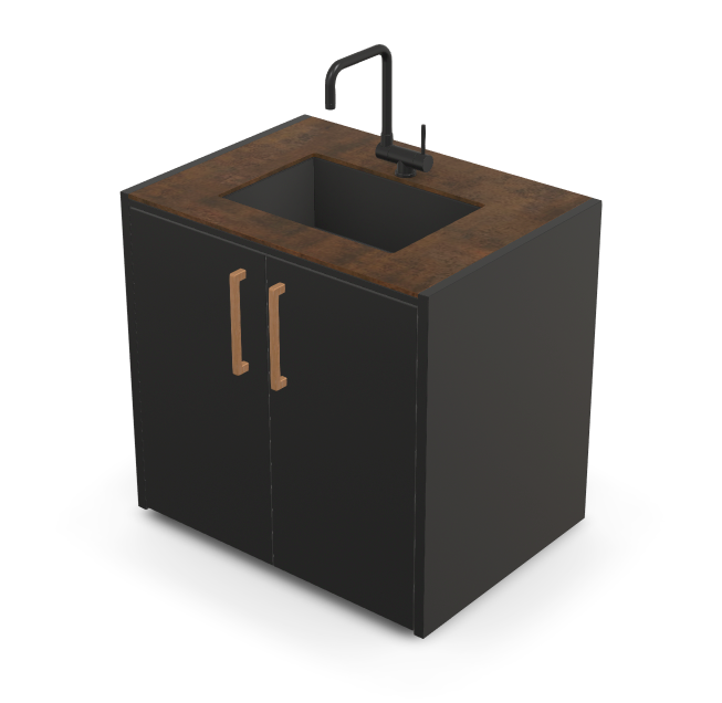 Brabura CT 90 Waschbeckenmodul, Detailansicht 36