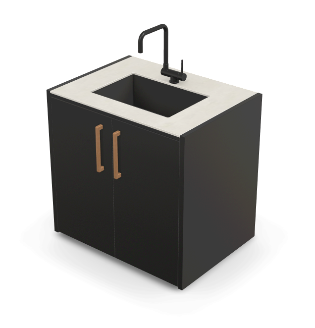 Brabura CT 90 Waschbeckenmodul, Detailansicht 6