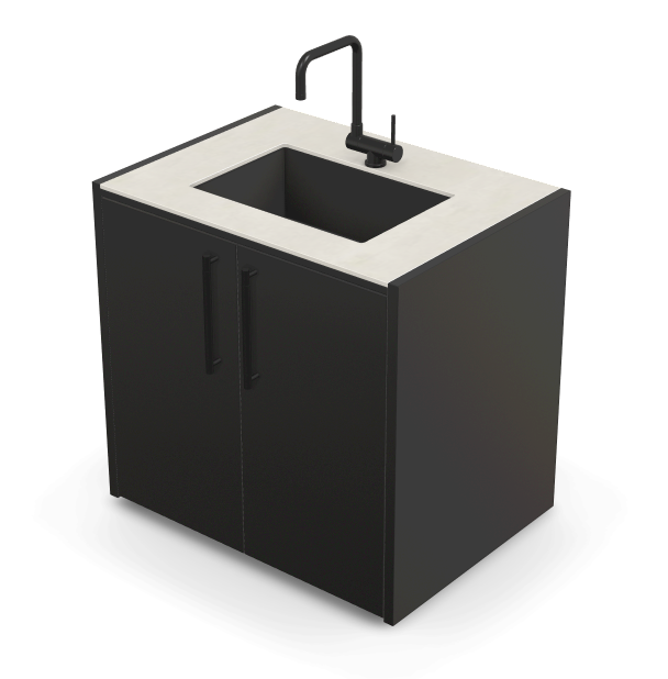 Brabura CT 90 Waschbeckenmodul, Detailansicht 7