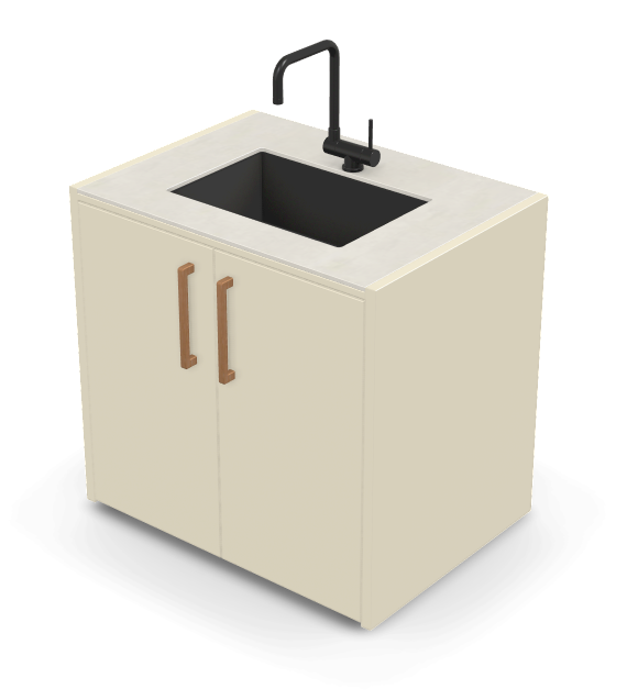Brabura CT 90 Waschbeckenmodul, Detailansicht 9