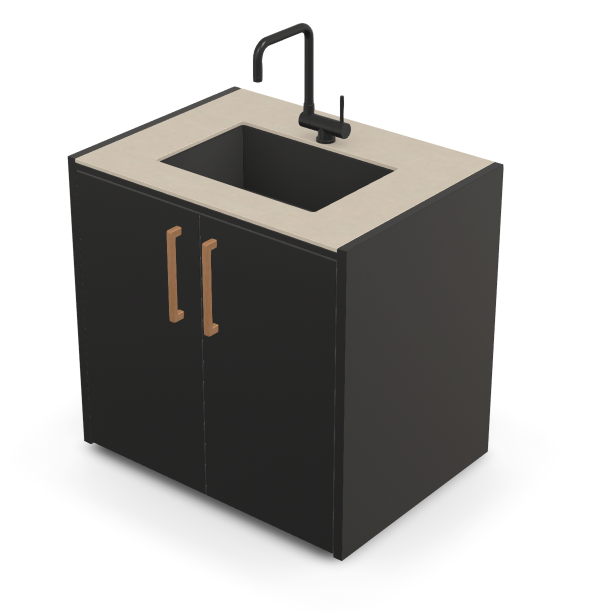 Brabura CT 90 Waschbeckenmodul, Detailansicht 42