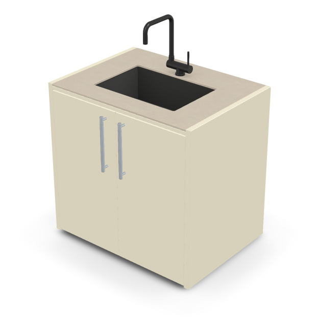 Brabura CT 90 Waschbeckenmodul, Detailansicht 47