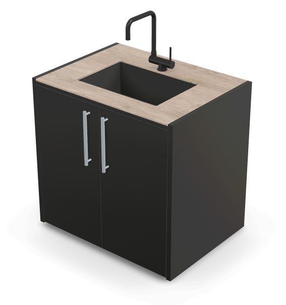Brabura CT 90 Waschbeckenmodul, Detailansicht 20