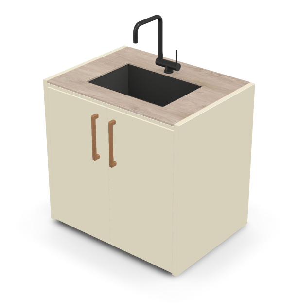 Brabura CT 90 Waschbeckenmodul, Detailansicht 21