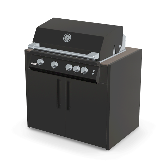 Brabura Fusion 400 RM Modul| Neustes Edelstahlmodell, Grillrost aus Edelstahl, für 1 - 15 Personen, Detailansicht 31