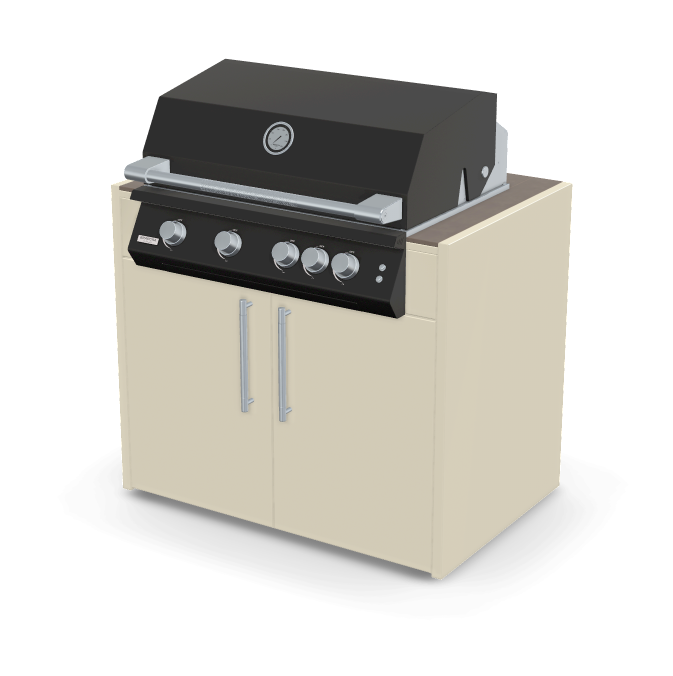 Brabura Fusion 400 RM Modul| Neustes Edelstahlmodell, Grillrost aus Edelstahl, für 1 - 15 Personen, Detailansicht 35
