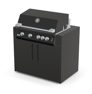Brabura Fusion 400 RM Modul| Neustes Edelstahlmodell, Grillrost aus Edelstahl, für 1 - 15 Personen, Detailansicht 1