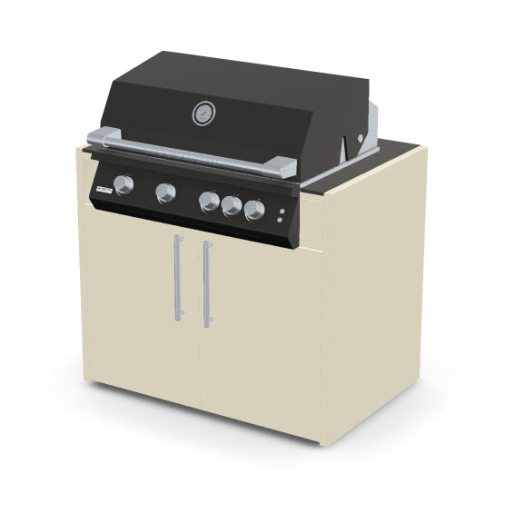 Brabura Fusion 400 RM Modul| Neustes Edelstahlmodell, Grillrost aus Edelstahl, für 1 - 15 Personen, Detailansicht 5