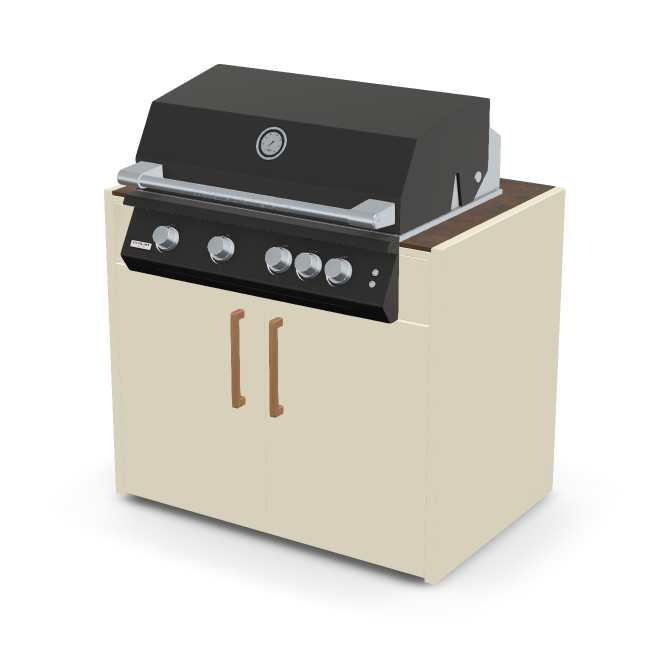 Brabura Fusion 400 RM Modul| Neustes Edelstahlmodell, Grillrost aus Edelstahl, für 1 - 15 Personen, Detailansicht 39